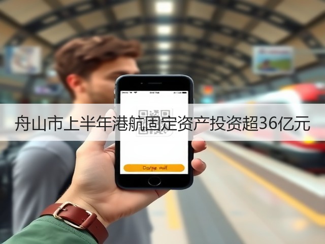 舟山市上半年港航固定资产投资超36亿元(图2) 舟山市上半年港航固定资产投资超36亿元(图2)
