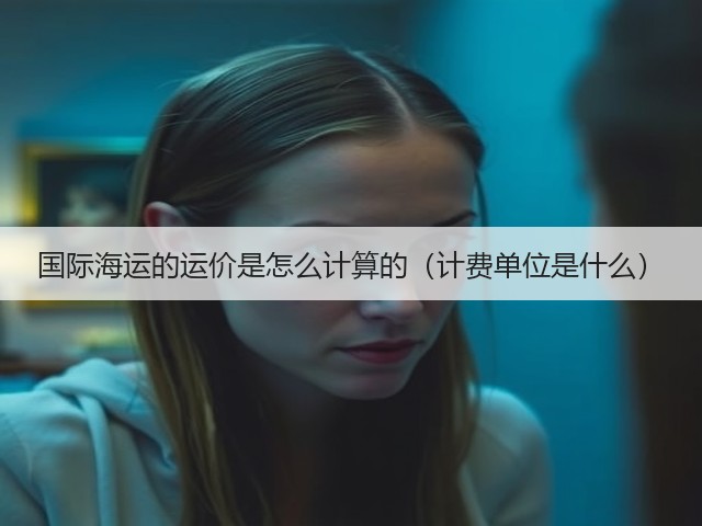 国际海运的运价是怎么计算的(计费单位是什么)(图3) 国际海运的运价是怎么计算的(计费单位是什么)(图3)