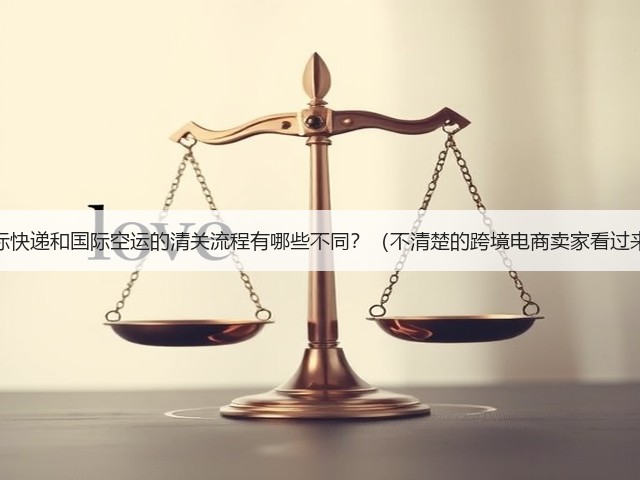 国际快递和国际空运的清关流程有哪些不同?(不清楚的跨境电商卖家看过来)(图1) 国际快递和国际空运的清关流程有哪些不同?(不清楚的跨境电商卖家看过来)(图1)