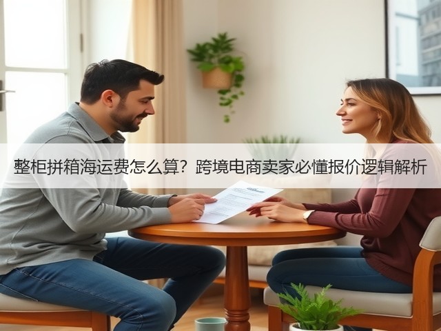 整柜拼箱海运费怎么算？跨境电商卖家必懂报价逻辑解析(图3)