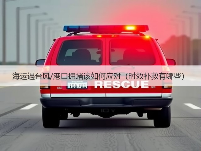 海运遇台风/港口拥堵该如何应对(时效补救有哪些)(图3) 海运遇台风/港口拥堵该如何应对(时效补救有哪些)(图3)