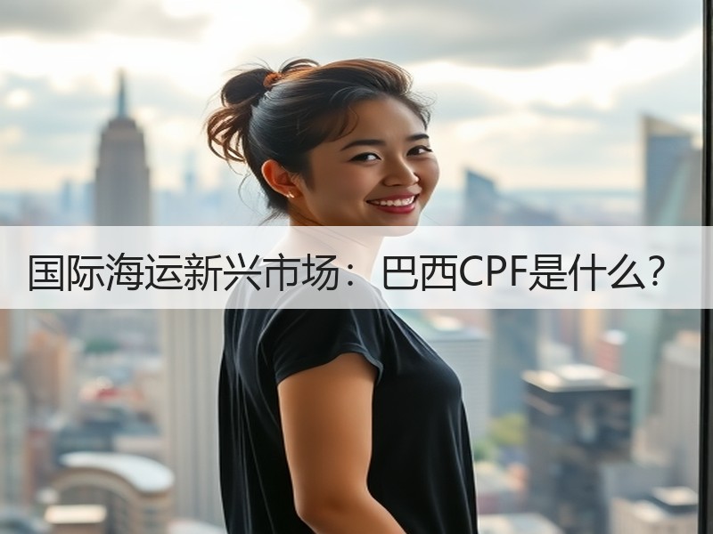 国际海运新兴市场：巴西CPF是什么？
