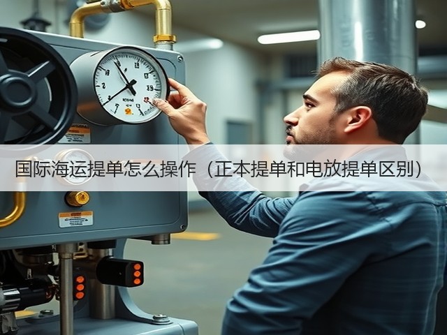 国际海运提单怎么操作(正本提单和电放提单区别)(图3) 国际海运提单怎么操作(正本提单和电放提单区别)(图3)