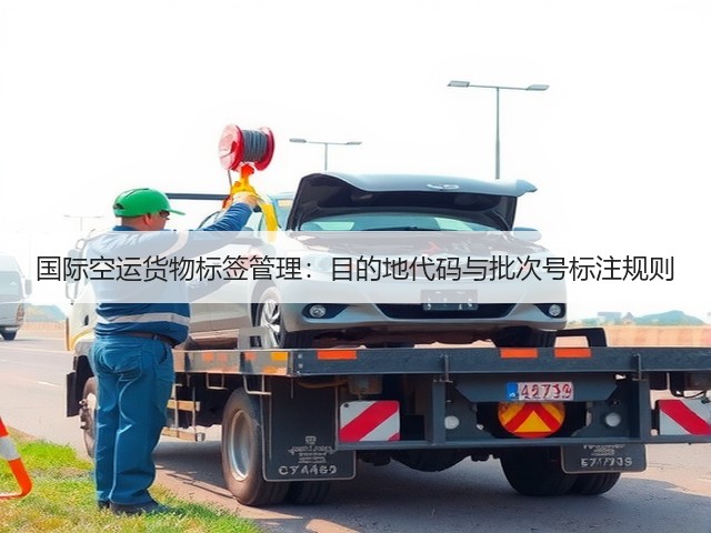 国际空运货物标签管理:目的地代码与批次号标注规则(图3) 国际空运货物标签管理:目的地代码与批次号标注规则(图3)