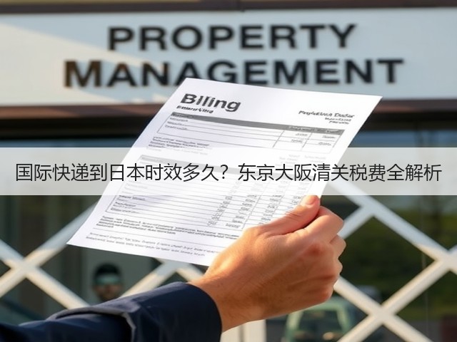 国际快递到日本时效多久?东京大阪清关税费全解析(图1) 国际快递到日本时效多久?东京大阪清关税费全解析(图1)