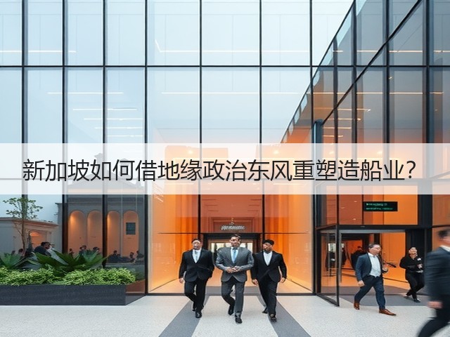 新加坡如何借地缘政治东风重塑造船业?(图1) 新加坡如何借地缘政治东风重塑造船业?(图1)
