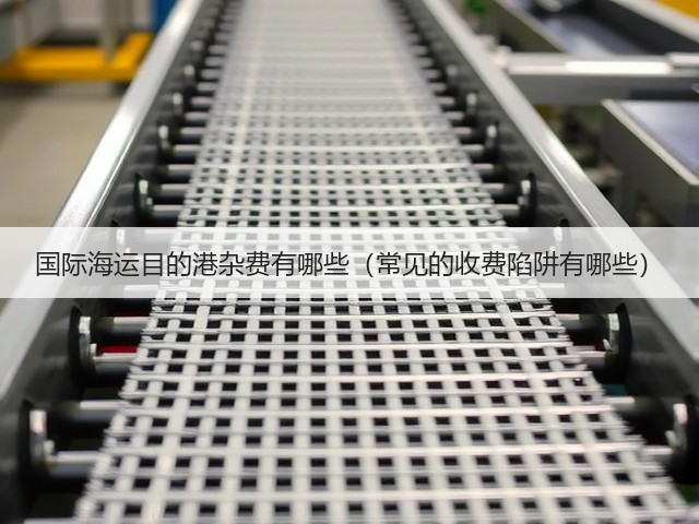 国际海运目的港杂费有哪些(常见的收费陷阱有哪些)(图1) 国际海运目的港杂费有哪些(常见的收费陷阱有哪些)(图1)
