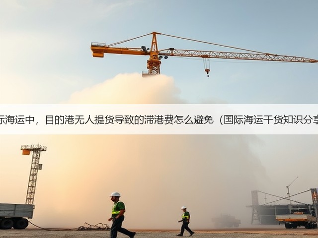 国际海运中，目的港无人提货导致的滞港费怎么避免（国际海运干货知识分享）(图2)