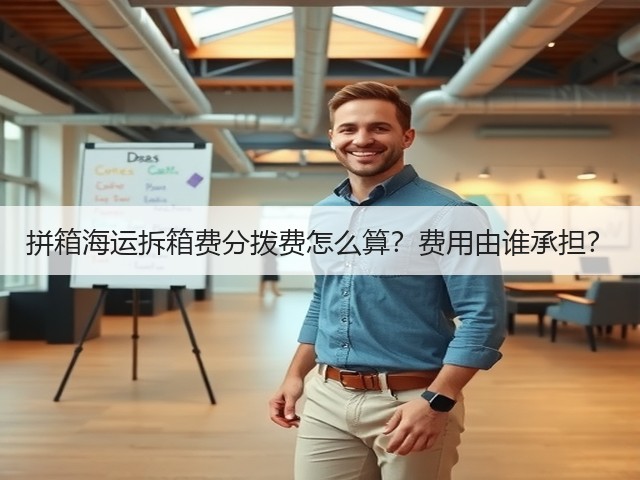 拼箱海运拆箱费分拨费怎么算？费用由谁承担？(图3)