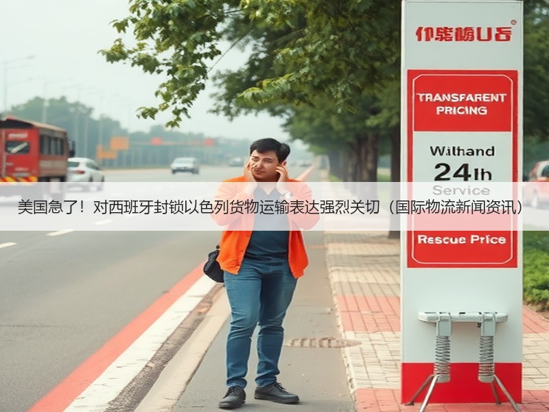美国急了！对西班牙封锁以色列货物运输表达强烈关切（国际物流新闻资讯）