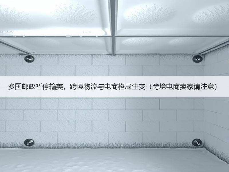 多国邮政暂停输美，跨境物流与电商格局生变（跨境电商卖家请注意）