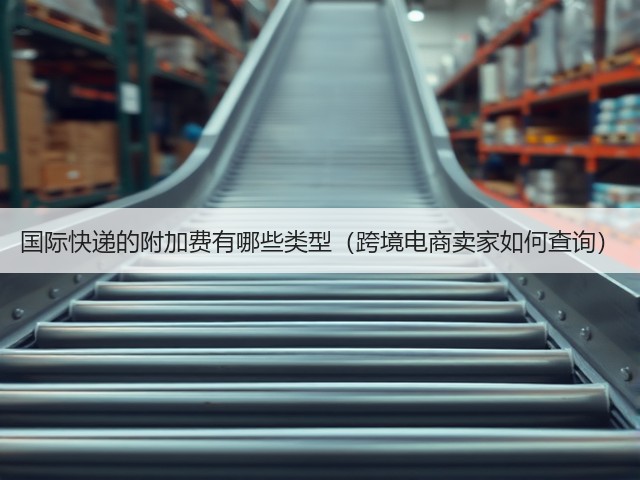 国际快递的附加费有哪些类型(跨境电商卖家如何查询)(图2) 国际快递的附加费有哪些类型(跨境电商卖家如何查询)(图2)