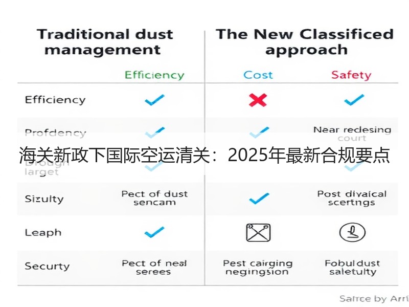 海关新政下国际空运清关:2025年最新合规要点 海关新政下国际空运清关:2025年最新合规要点