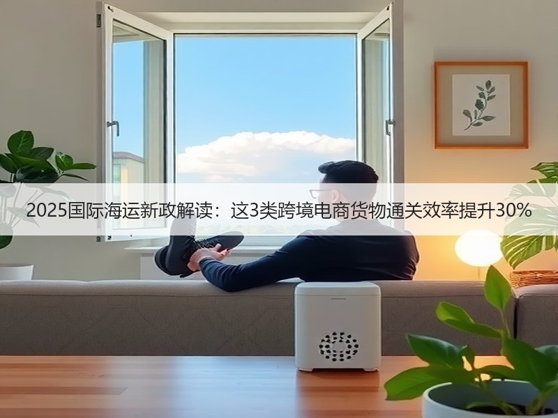 2025国际海运新政解读：这3类跨境电商货物通关效率提升30%