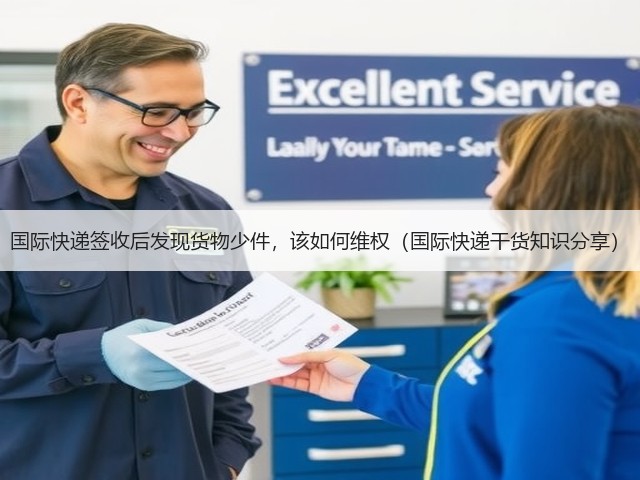 国际快递签收后发现货物少件,该如何维权(国际快递干货知识分享)(图3) 国际快递签收后发现货物少件,该如何维权(国际快递干货知识分享)(图3)
