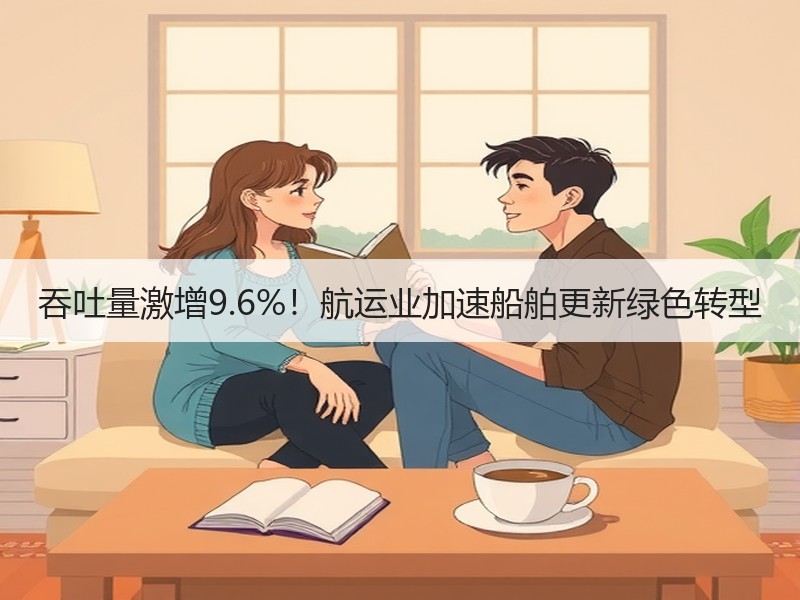 吞吐量激增9.6%!航运业加速船舶更新绿色转型 吞吐量激增9.6%!航运业加速船舶更新绿色转型