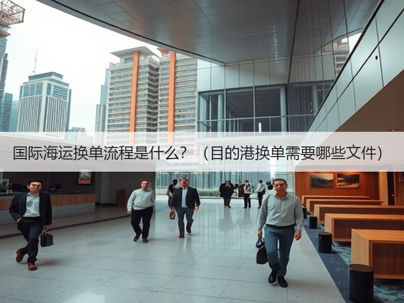 国际海运换单流程是什么？（目的港换单需要哪些文件）