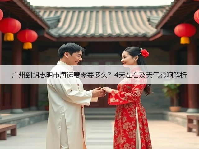 广州到胡志明市海运费需要多久?4天左右及天气影响解析(图2) 广州到胡志明市海运费需要多久?4天左右及天气影响解析(图2)