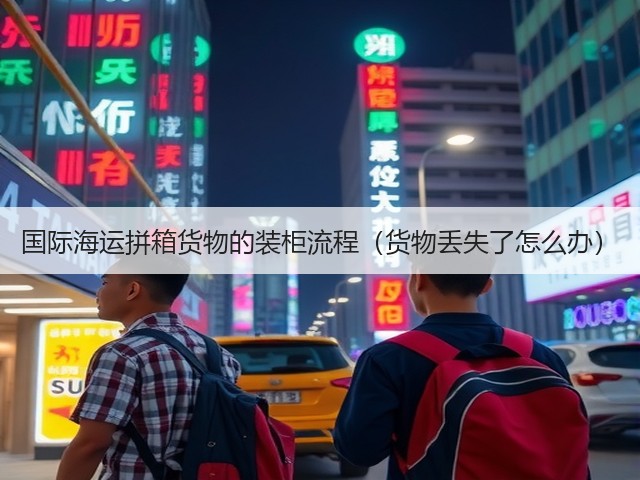 国际海运拼箱货物的装柜流程(货物丢失了怎么办)(图2) 国际海运拼箱货物的装柜流程(货物丢失了怎么办)(图2)