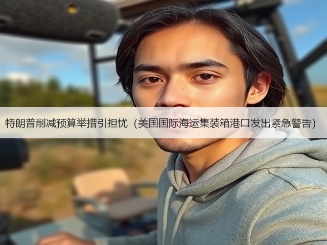 特朗普削减预算举措引担忧(美国国际海运集装箱港口发出紧急警告)(图1) 特朗普削减预算举措引担忧(美国国际海运集装箱港口发出紧急警告)(图1)