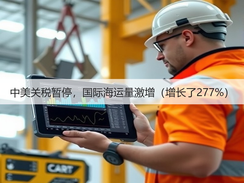 中美关税暂停,国际海运量激增(增长了277%) 中美关税暂停,国际海运量激增(增长了277%)