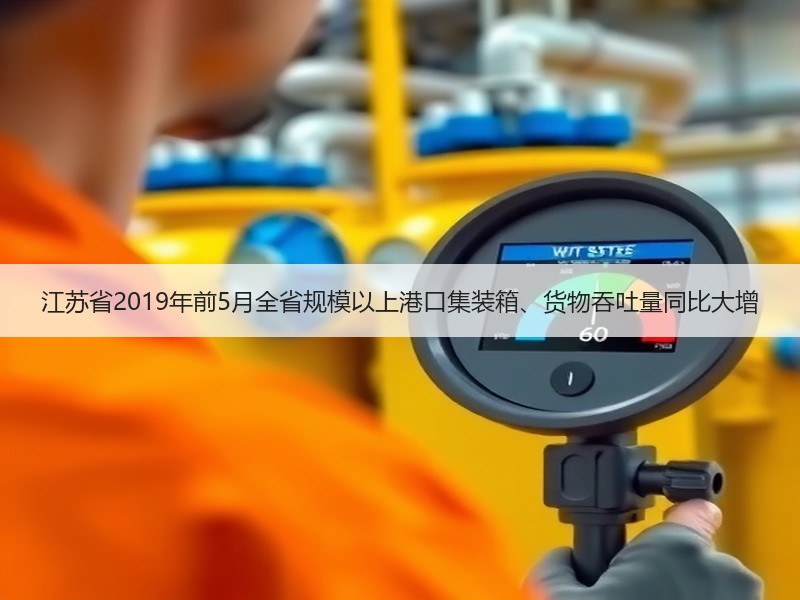 江苏省2019年前5月全省规模以上港口集装箱、货物吞吐量同比大增 江苏省2019年前5月全省规模以上港口集装箱、货物吞吐量同比大增
