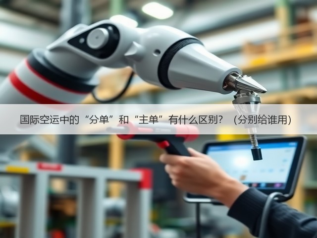 国际空运中的“分单”和“主单”有什么区别？（分别给谁用）(图3)