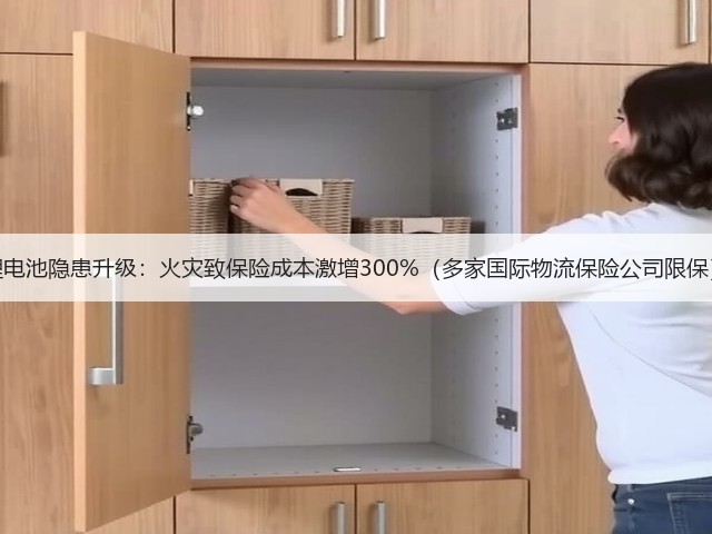 锂电池隐患升级:火灾致保险成本激增300%(多家国际物流保险公司限保)(图3) 锂电池隐患升级:火灾致保险成本激增300%(多家国际物流保险公司限保)(图3)
