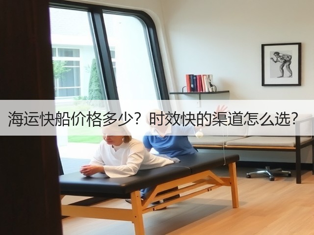海运快船价格多少？时效快的渠道怎么选？(图1)