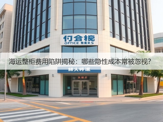 海运整柜费用陷阱揭秘:哪些隐性成本常被忽视?(图1) 海运整柜费用陷阱揭秘:哪些隐性成本常被忽视?(图1)