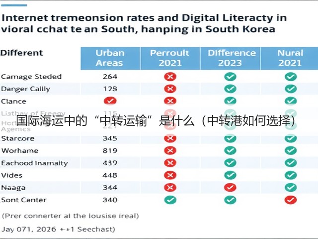 国际海运中的“中转运输”是什么(中转港如何选择)(图1) 国际海运中的“中转运输”是什么(中转港如何选择)(图1)