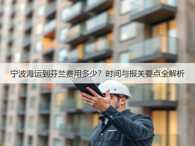 宁波海运到芬兰费用多少?时间与报关要点全解析(图1) 宁波海运到芬兰费用多少?时间与报关要点全解析(图1)