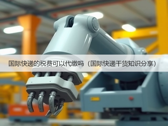 国际快递的税费可以代缴吗(国际快递干货知识分享)(图2) 国际快递的税费可以代缴吗(国际快递干货知识分享)(图2)