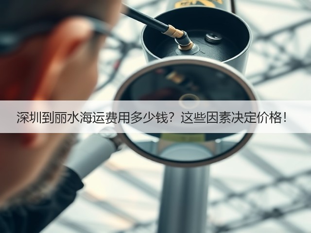 深圳到丽水海运费用多少钱?这些因素决定价格!(图1) 深圳到丽水海运费用多少钱?这些因素决定价格!(图1)