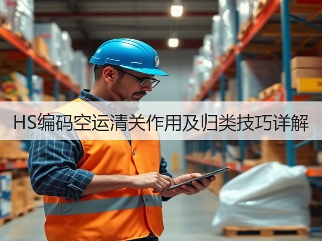 HS编码空运清关作用及归类技巧详解(图2) HS编码空运清关作用及归类技巧详解(图2)