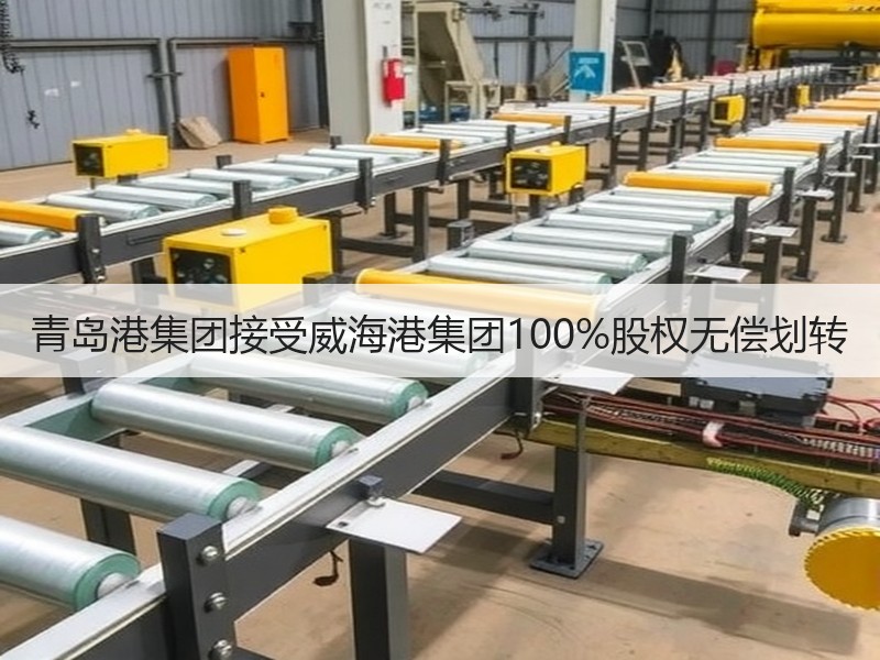 青岛港集团接受威海港集团100%股权无偿划转 青岛港集团接受威海港集团100%股权无偿划转
