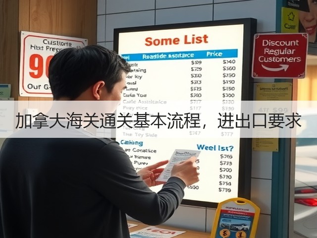 加拿大海关通关基本流程,进出口要求(图2) 加拿大海关通关基本流程,进出口要求(图2)