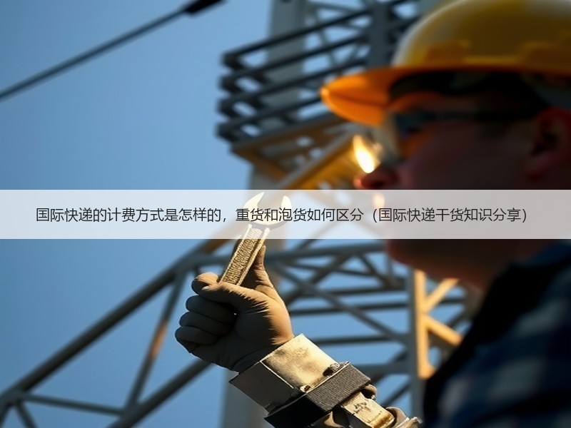 国际快递的计费方式是怎样的，重货和泡货如何区分（国际快递干货知识分享）