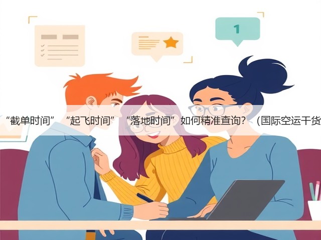 国际空运的“截单时间”“起飞时间”“落地时间”如何精准查询？（国际空运干货知识分享）(图2)