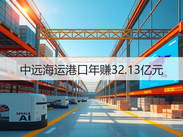 中远海运港口年赚32.13亿元(图2) 中远海运港口年赚32.13亿元(图2)