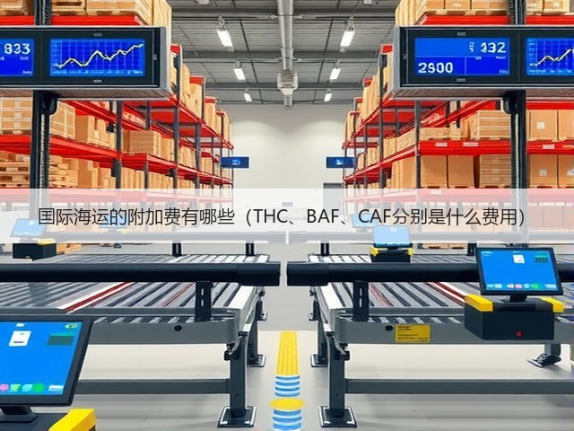 国际海运的附加费有哪些(THC、BAF、CAF分别是什么费用)(图1) 国际海运的附加费有哪些(THC、BAF、CAF分别是什么费用)(图1)