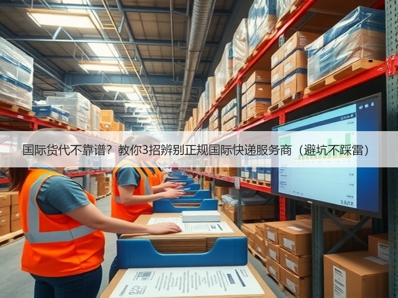 国际货代不靠谱？教你3招辨别正规国际快递服务商（避坑不踩雷）
