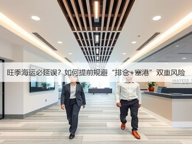 旺季海运必延误?如何提前规避“排仓+塞港”双重风险(图1) 旺季海运必延误?如何提前规避“排仓+塞港”双重风险(图1)