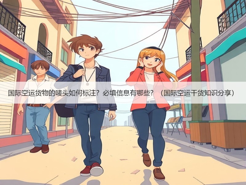国际空运货物的唛头如何标注？必填信息有哪些？（国际空运干货知识分享）