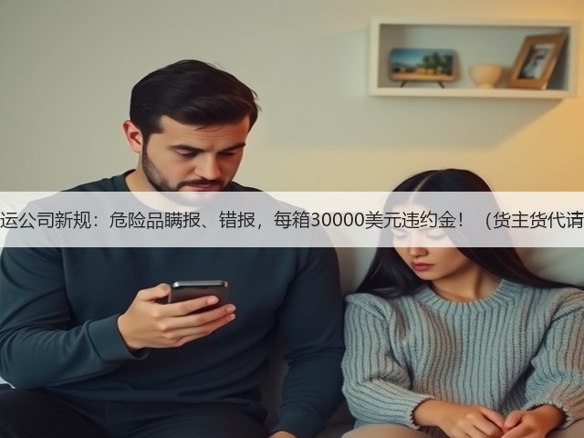 国际海运公司新规:危险品瞒报、错报,每箱30000美元违约金!(货主货代请注意)(图2) 国际海运公司新规:危险品瞒报、错报,每箱30000美元违约金!(货主货代请注意)(图2)