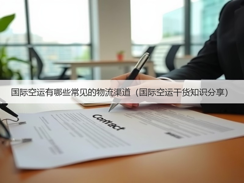 国际空运有哪些常见的物流渠道（国际空运干货知识分享）