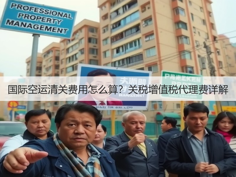 国际空运清关费用怎么算？关税增值税代理费详解