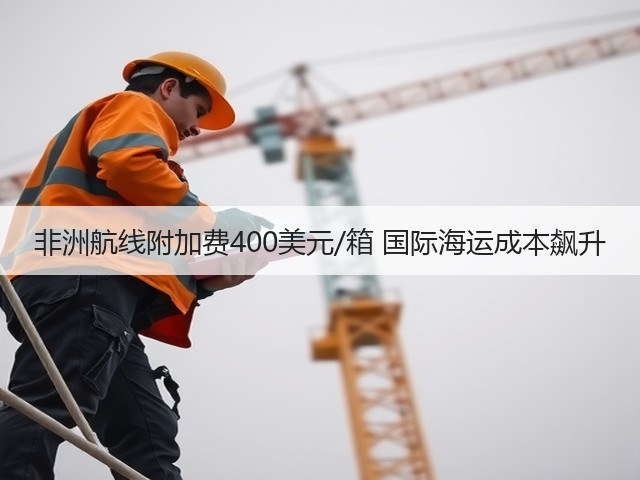 非洲航线附加费400美元/箱 国际海运成本飙升(图2) 非洲航线附加费400美元/箱 国际海运成本飙升(图2)