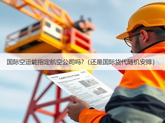 国际空运能指定航空公司吗?(还是国际货代随机安排)(图1) 国际空运能指定航空公司吗?(还是国际货代随机安排)(图1)