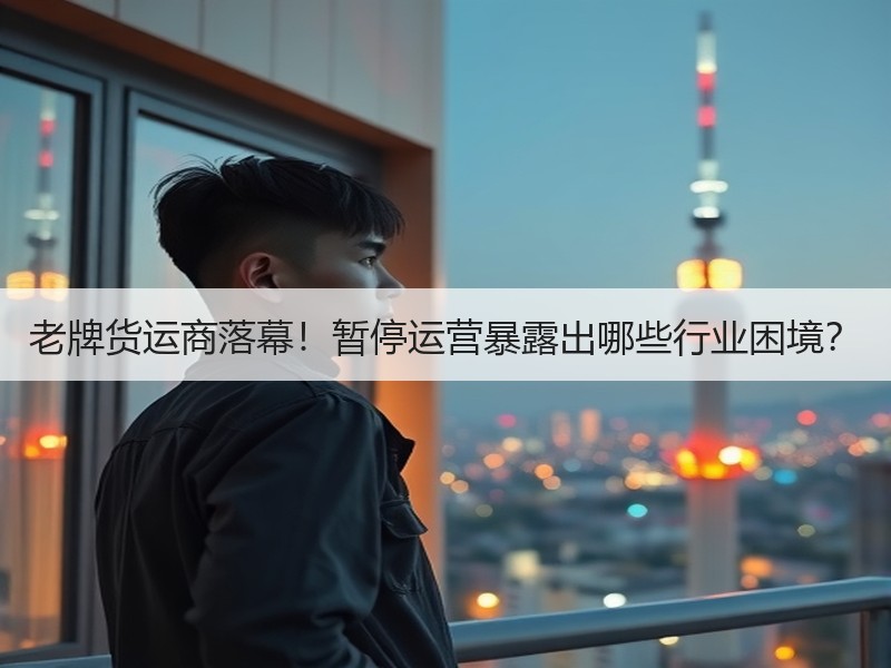 老牌货运商落幕!暂停运营暴露出哪些行业困境? 老牌货运商落幕!暂停运营暴露出哪些行业困境?
